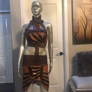 One of a kind high fashion art photoshoot sample